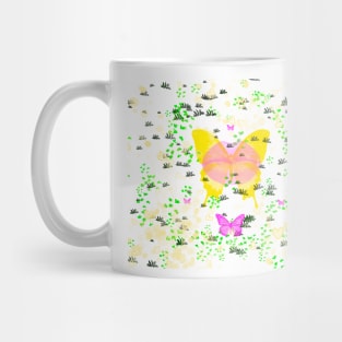 Halloween butterfly in love Mug